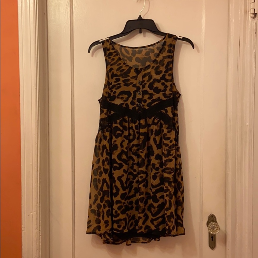 Express Leopard Dress